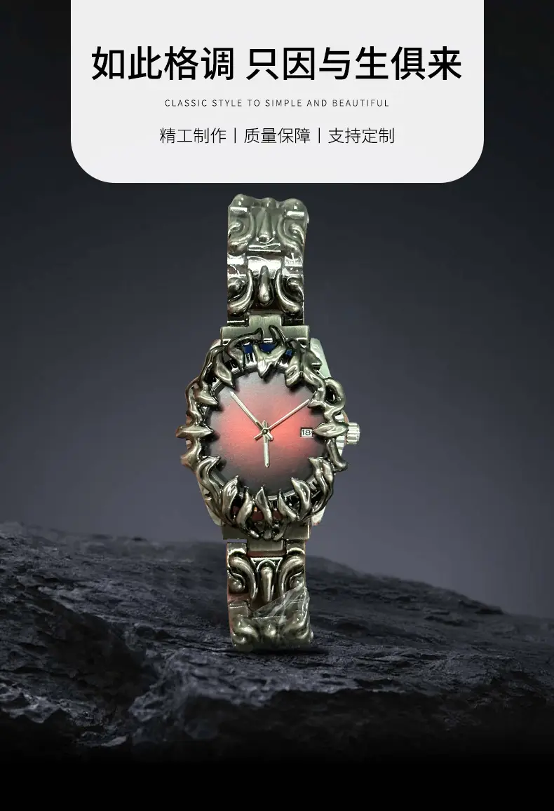 Retro European Claw Watch with Special Shape Dial — feature 4