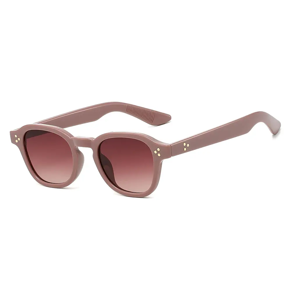Women Retro Tortoiseshell Sunglasses Anti-UV Black - Image 4