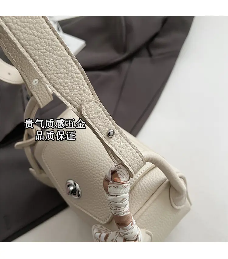 Women's Yellow Textured Shoulder Crossbody Bag — feature 6