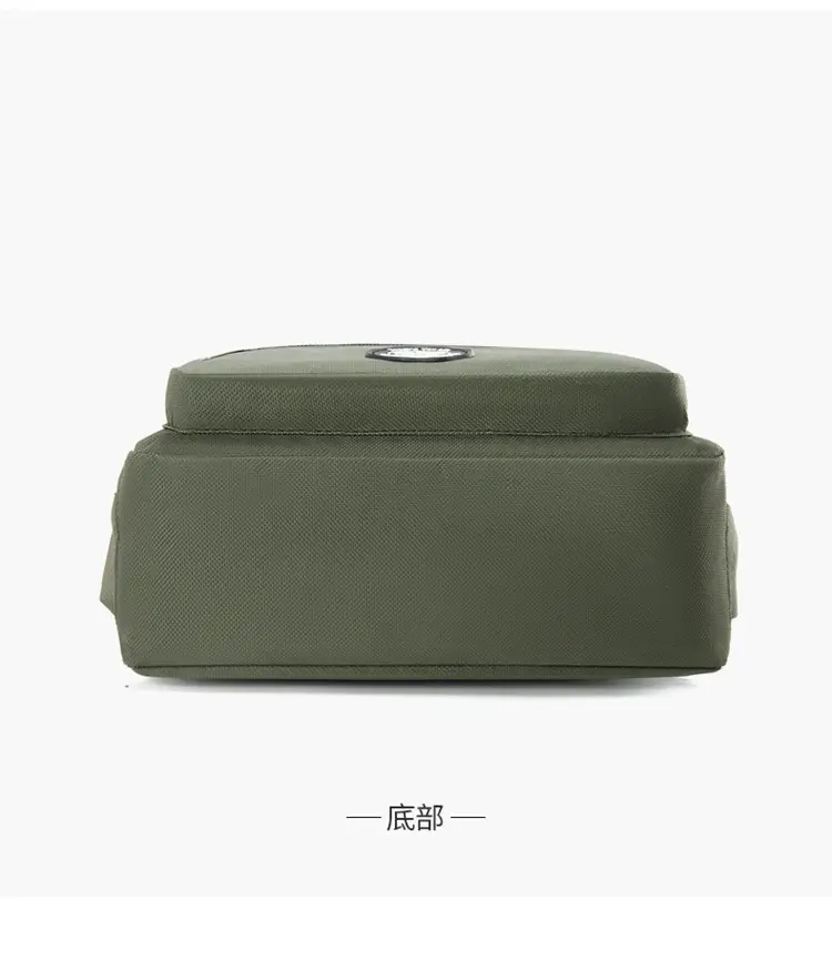 Men's Large Capacity Shoulder Bag Green — feature 25