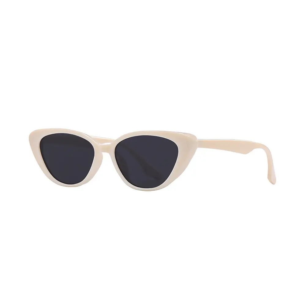Cat-Eye Sunglasses for Women Men Transparent Frame - Image 2