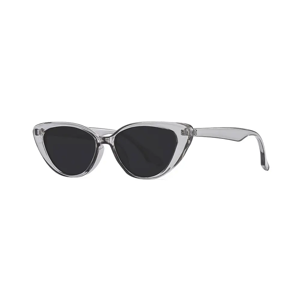 Cat-Eye Sunglasses for Women Men Transparent Frame - Image 5