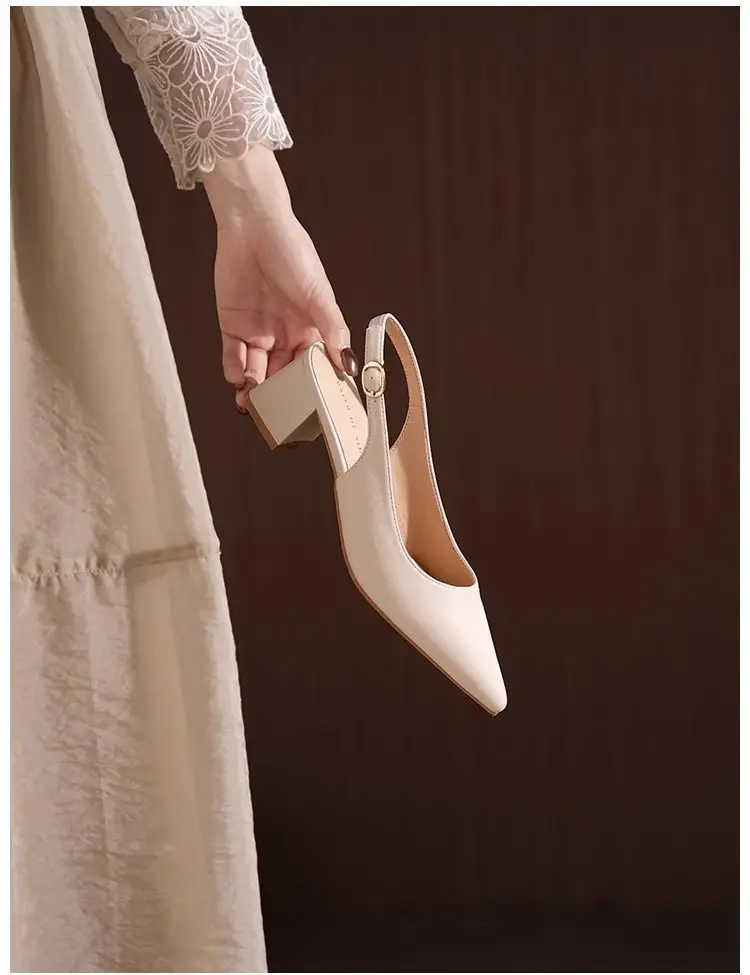 Pointed Toe French Heel Sandals for Women 2026 â feature 10