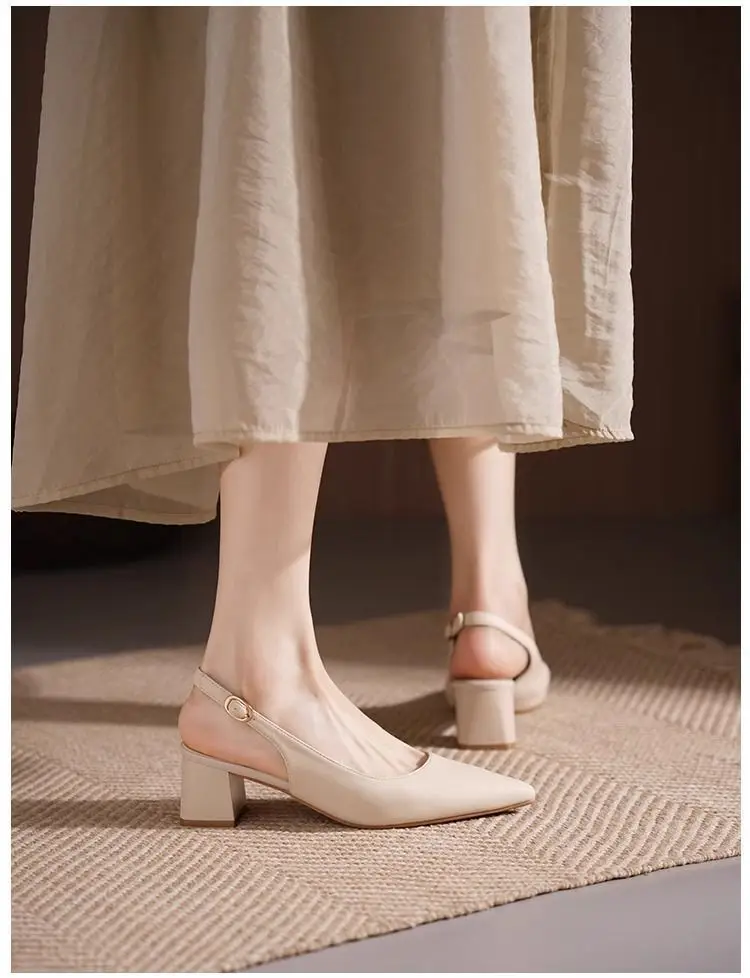 Pointed Toe French Heel Sandals for Women 2026 â feature 11