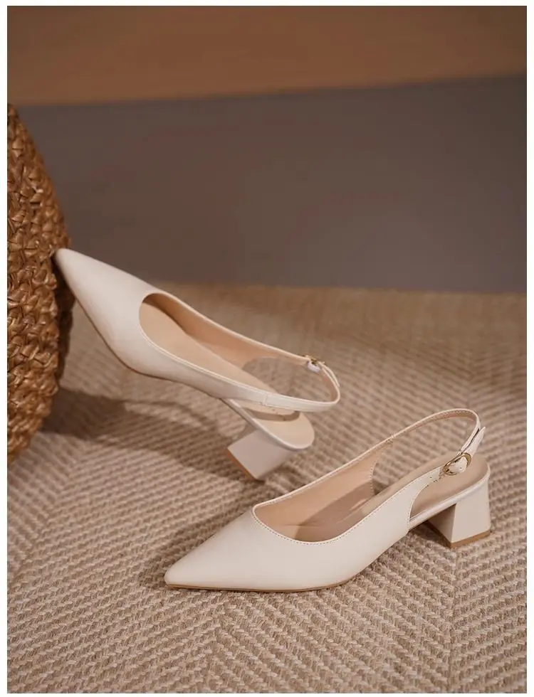Pointed Toe French Heel Sandals for Women 2026 â feature 14