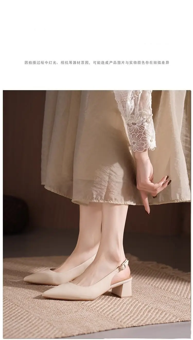 Pointed Toe French Heel Sandals for Women 2026 â feature 9