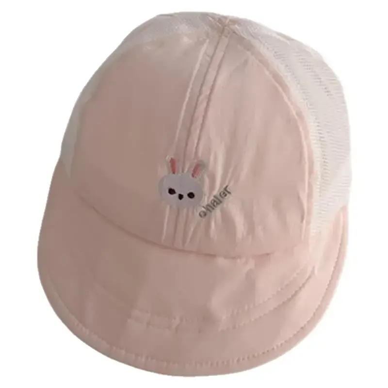 Baby Mesh Sun Hat with Large Brim for Girls - Image 8