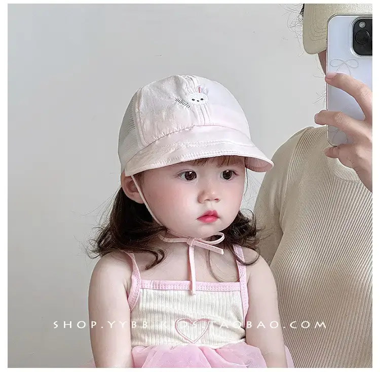 Baby Mesh Sun Hat with Large Brim for Girls — feature 2