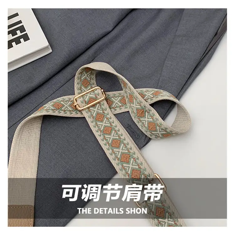 Black Korean Textured Shoulder Bag for Women — feature 8