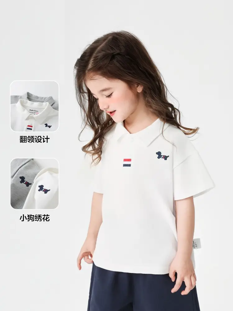 Right European Style Boys' Polo Shirt Short Sleeve Summer Wear 2026 New - Image 4