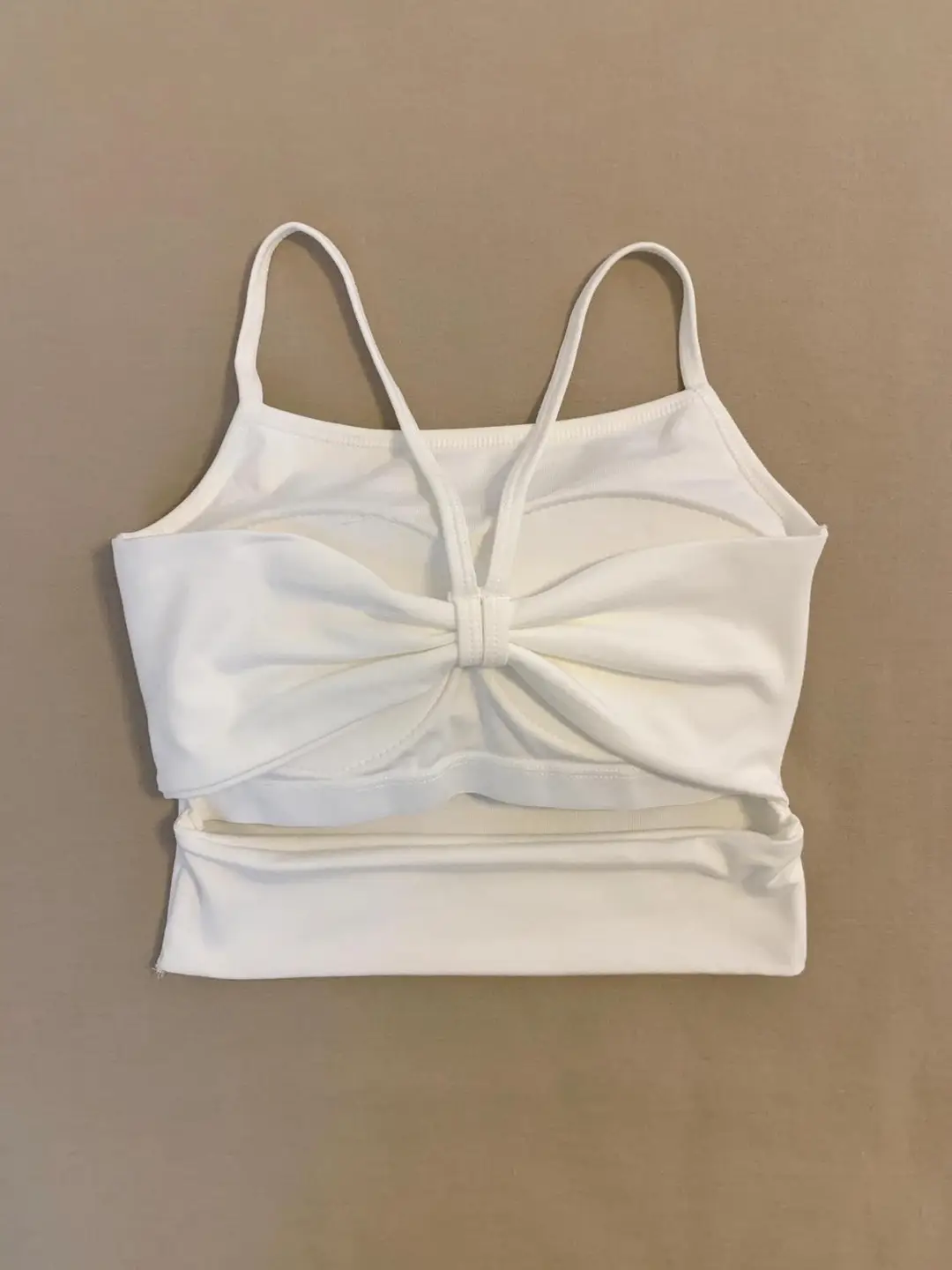 Pure Desire Hollow Backless Camisole for Women with Chest Pad, Hot Girl Yellow Outerwear Inner Layering Beauty Back Top for Women — feature 17