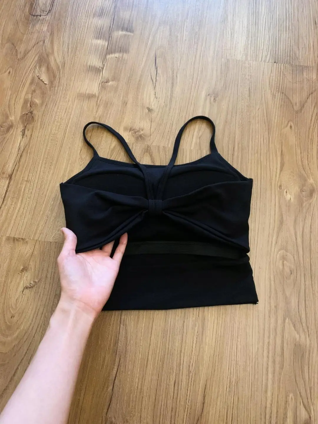 Pure Desire Hollow Backless Camisole for Women with Chest Pad, Hot Girl Yellow Outerwear Inner Layering Beauty Back Top for Women — feature 18