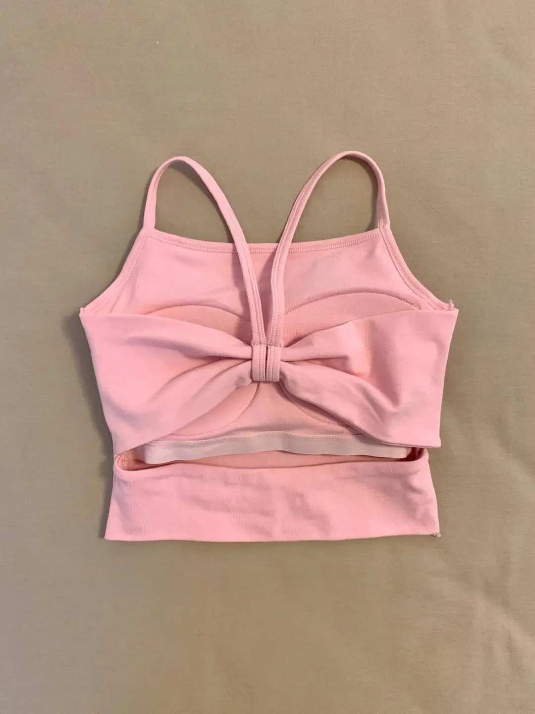 Pure Desire Hollow Backless Camisole for Women with Chest Pad, Hot Girl Yellow Outerwear Inner Layering Beauty Back Top for Women — feature 20