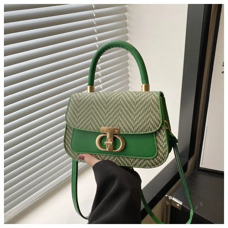 2025 New High-End Beige White Embroidered Shoulder Bag — feature 10