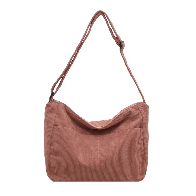 Green Textured Shoulder Bag for Students & Daily Use