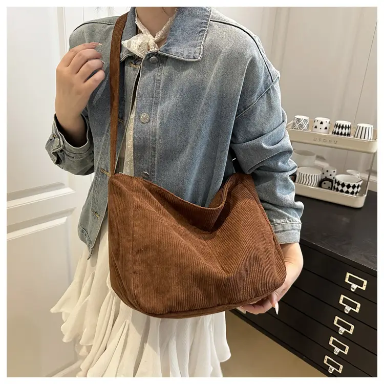 Green Textured Shoulder Bag for Students & Daily Use — feature 21