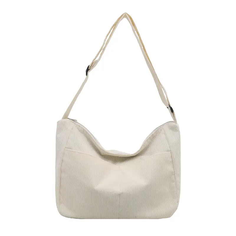 Green Textured Shoulder Bag for Students & Daily Use