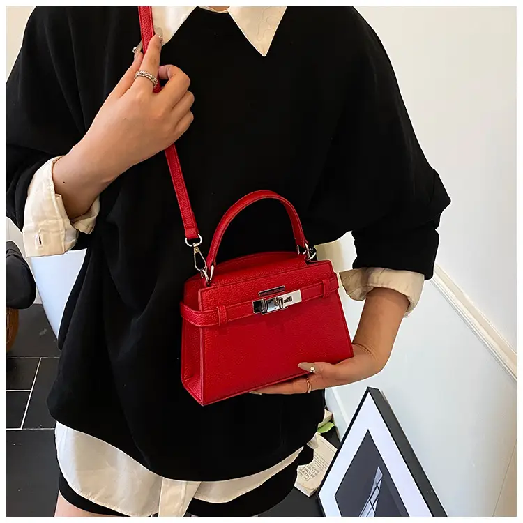 Red Korean Style Shoulder Bag for Women 2026 — feature 28