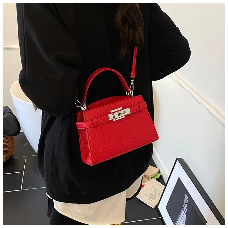 Red Korean Style Shoulder Bag for Women 2026 — feature 29
