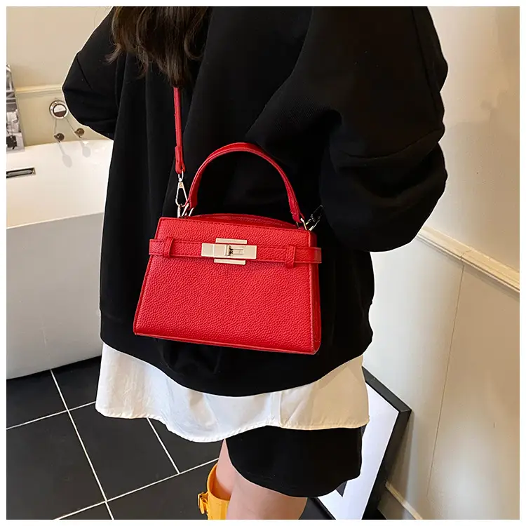 Red Korean Style Shoulder Bag for Women 2026 — feature 30