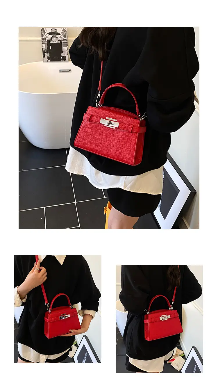 Red Korean Style Shoulder Bag for Women 2026 — feature 8