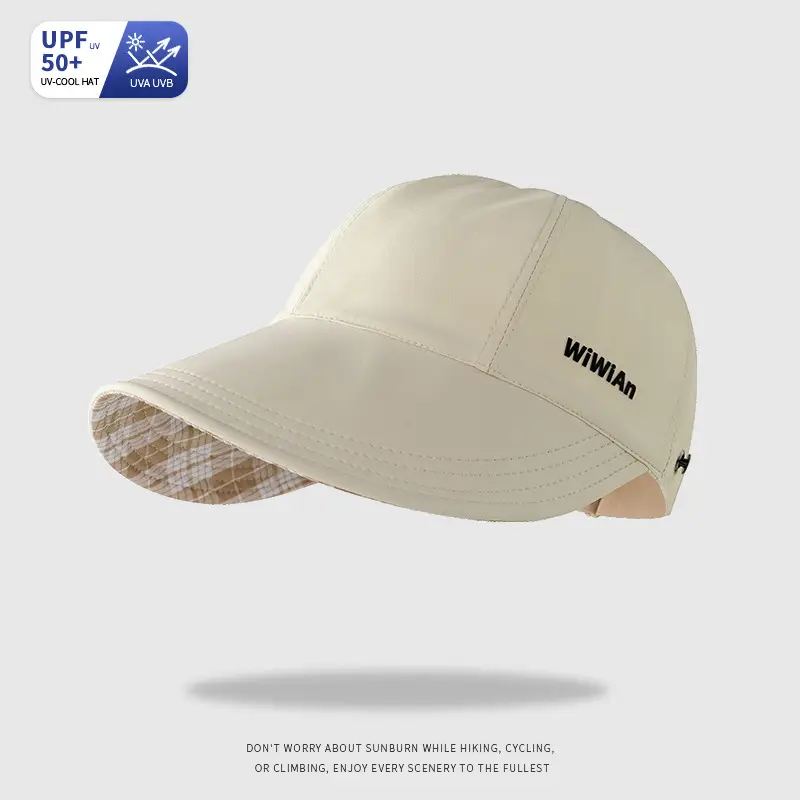 Women Plaid Fisherman Hat UV Protection Large Cap