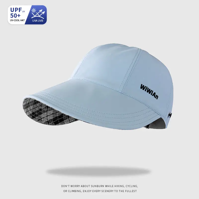 Women Plaid Fisherman Hat UV Protection Large Cap