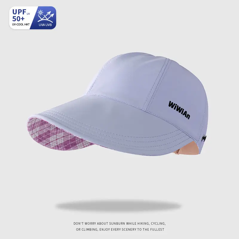 Women Plaid Fisherman Hat UV Protection Large Cap