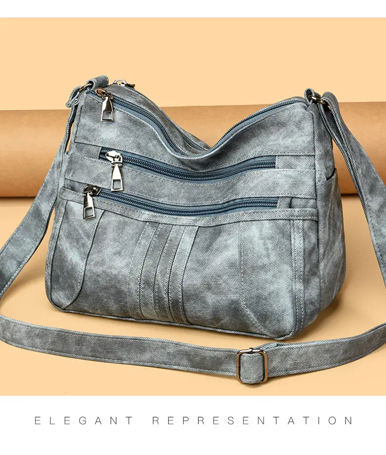 Retro Brown Leather Crossbody Bag for Women — feature 10