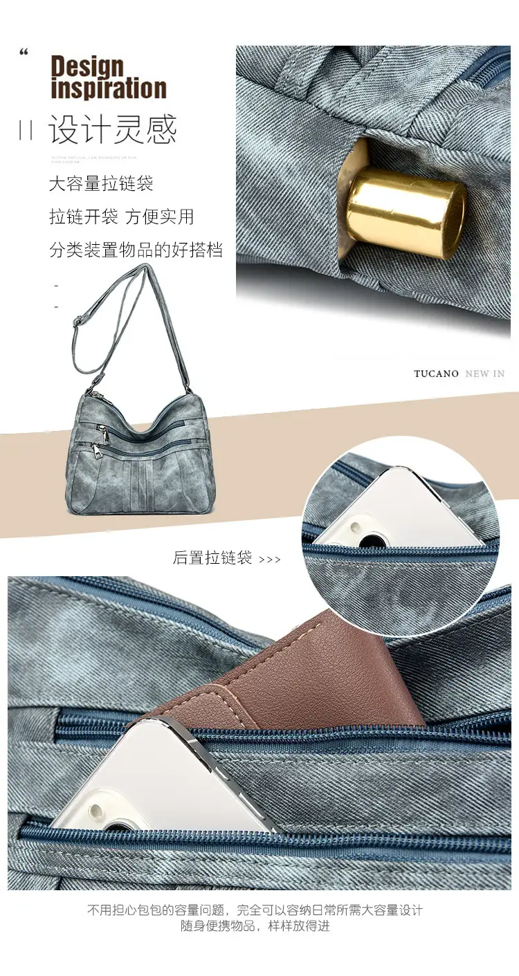 Retro Brown Leather Crossbody Bag for Women — feature 11