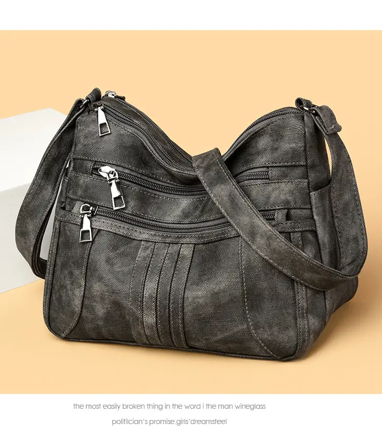 Retro Brown Leather Crossbody Bag for Women — feature 12
