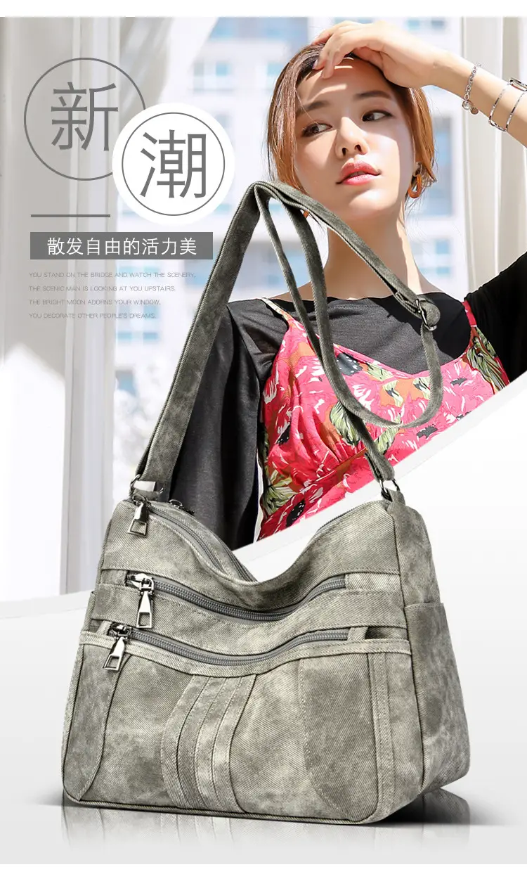 Retro Brown Leather Crossbody Bag for Women — feature 4