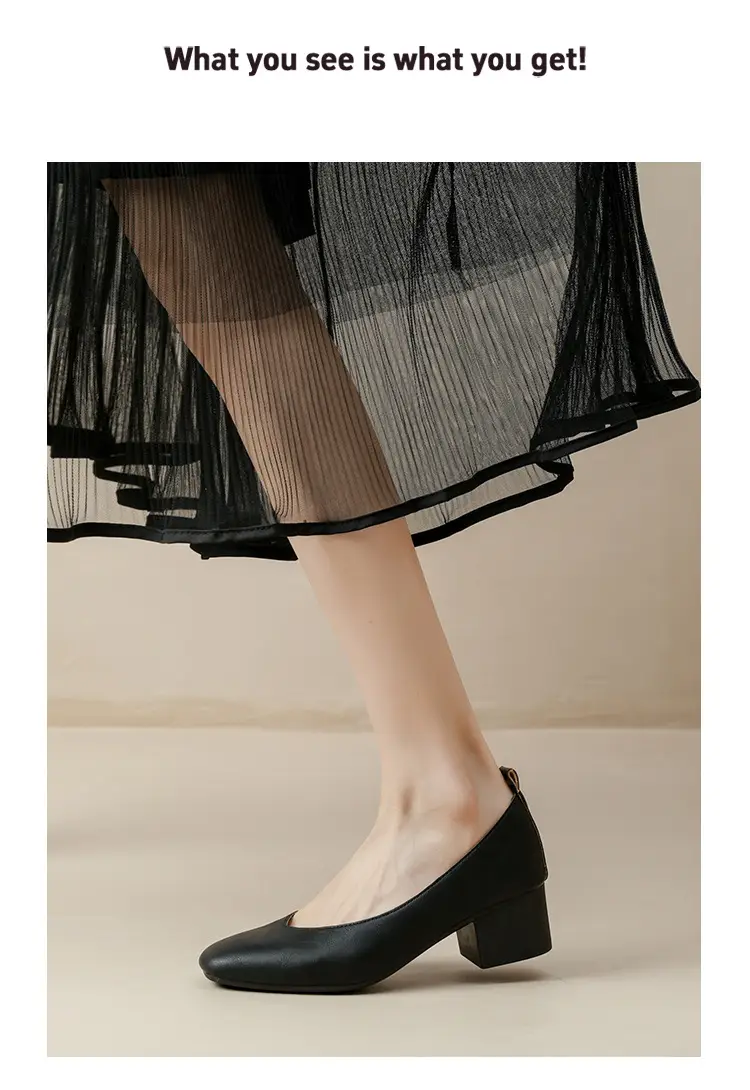 2025 Korean Style Soft Leather Square Toe Loafers — feature 11