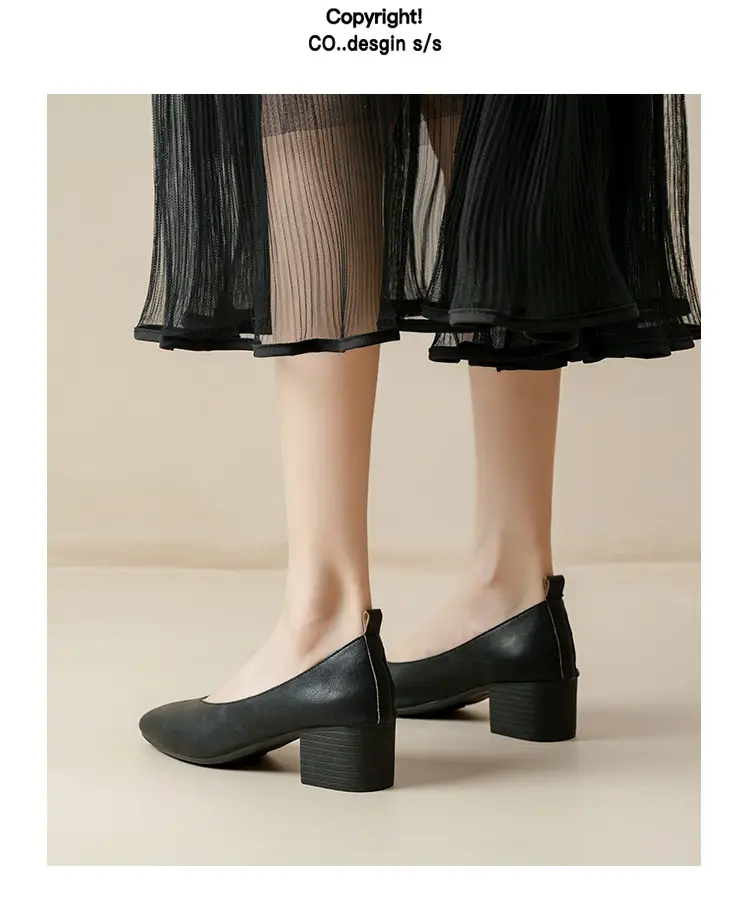2025 Korean Style Soft Leather Square Toe Loafers — feature 13