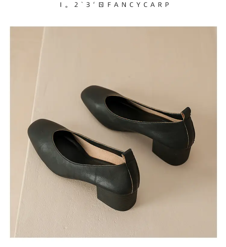 2025 Korean Style Soft Leather Square Toe Loafers — feature 16