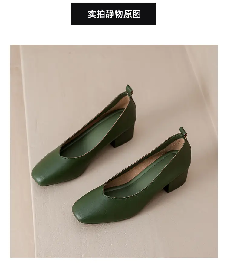 2025 Korean Style Soft Leather Square Toe Loafers — feature 22