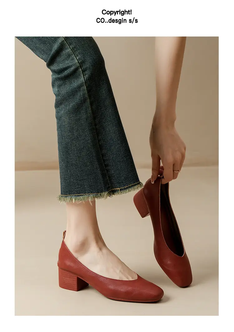 2025 Korean Style Soft Leather Square Toe Loafers — feature 26