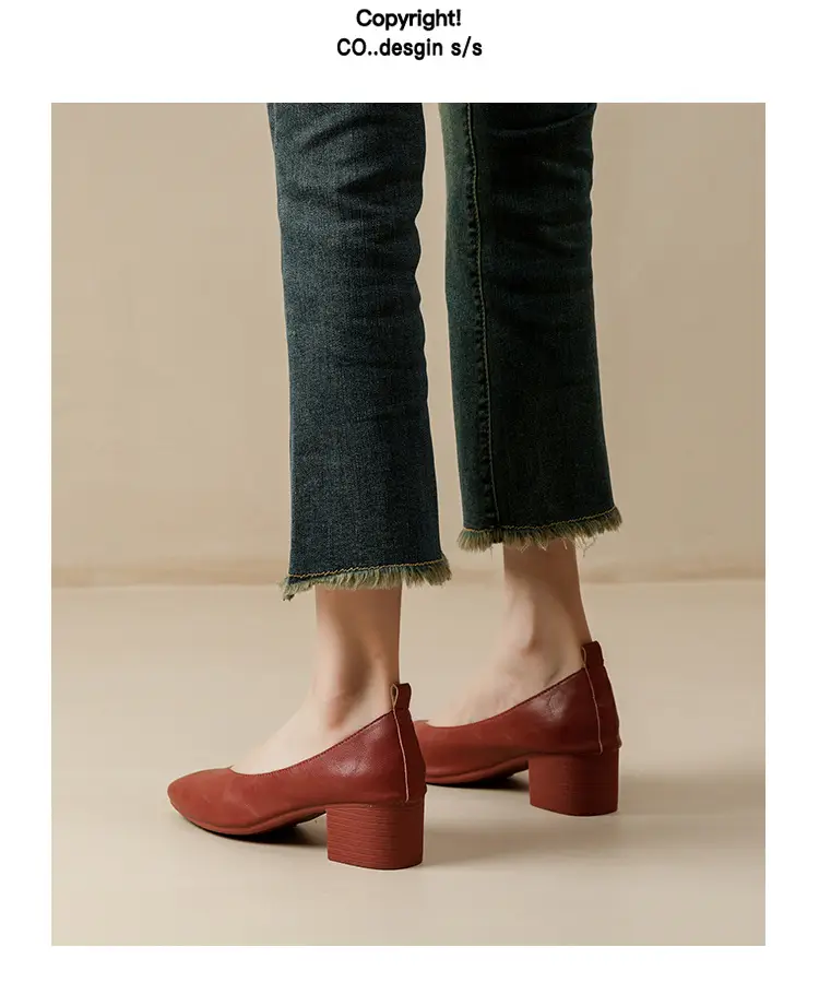2025 Korean Style Soft Leather Square Toe Loafers — feature 29