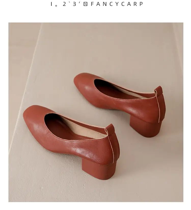 2025 Korean Style Soft Leather Square Toe Loafers — feature 32