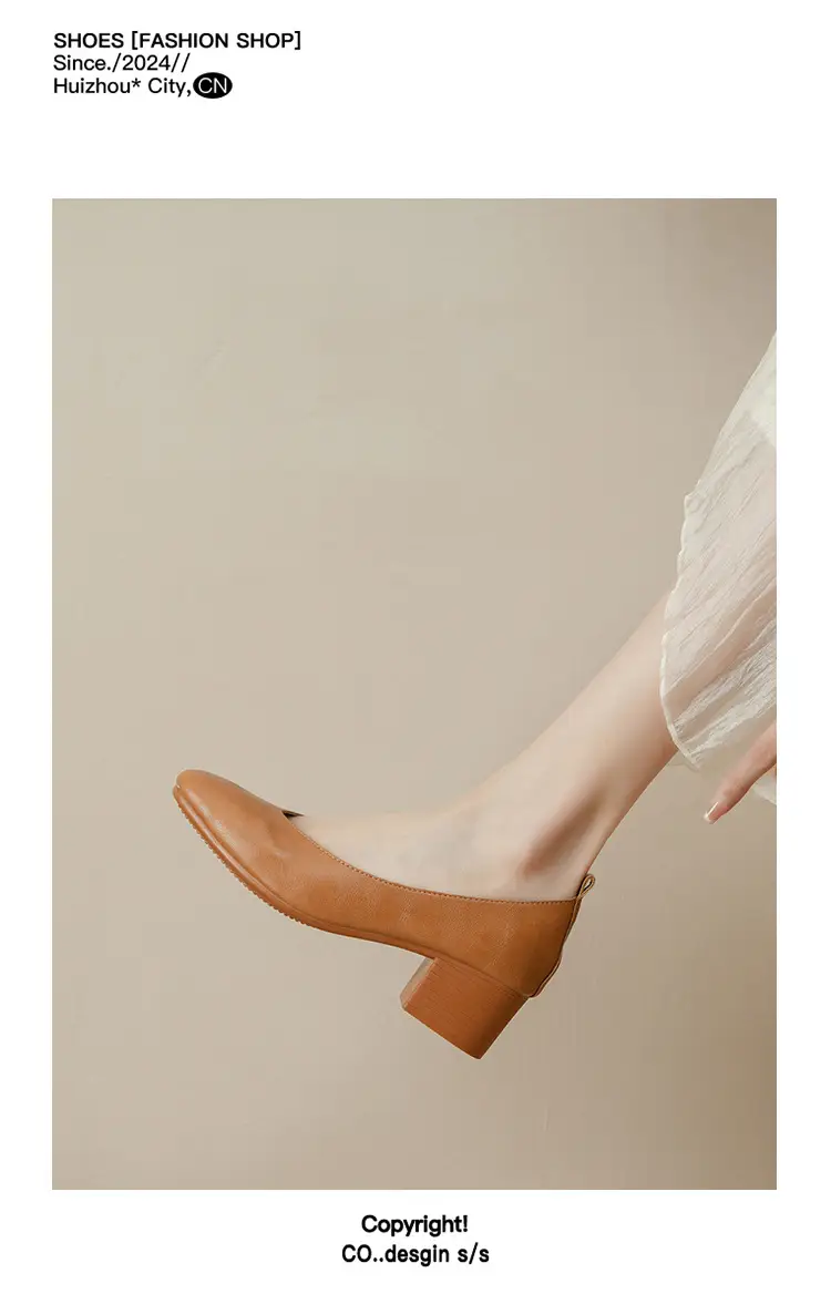 2025 Korean Style Soft Leather Square Toe Loafers — feature 4