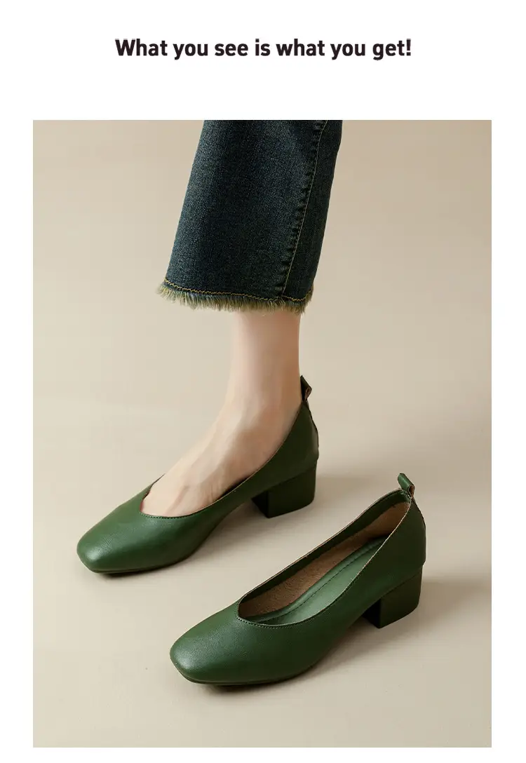2025 Korean Style Soft Leather Square Toe Loafers — feature 44