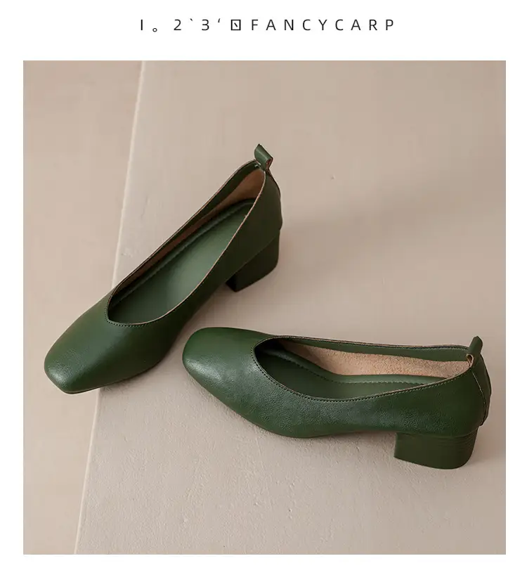 2025 Korean Style Soft Leather Square Toe Loafers — feature 48