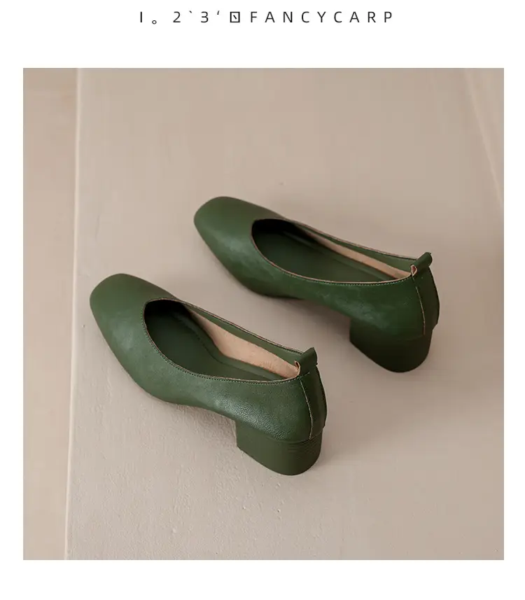 2025 Korean Style Soft Leather Square Toe Loafers — feature 49