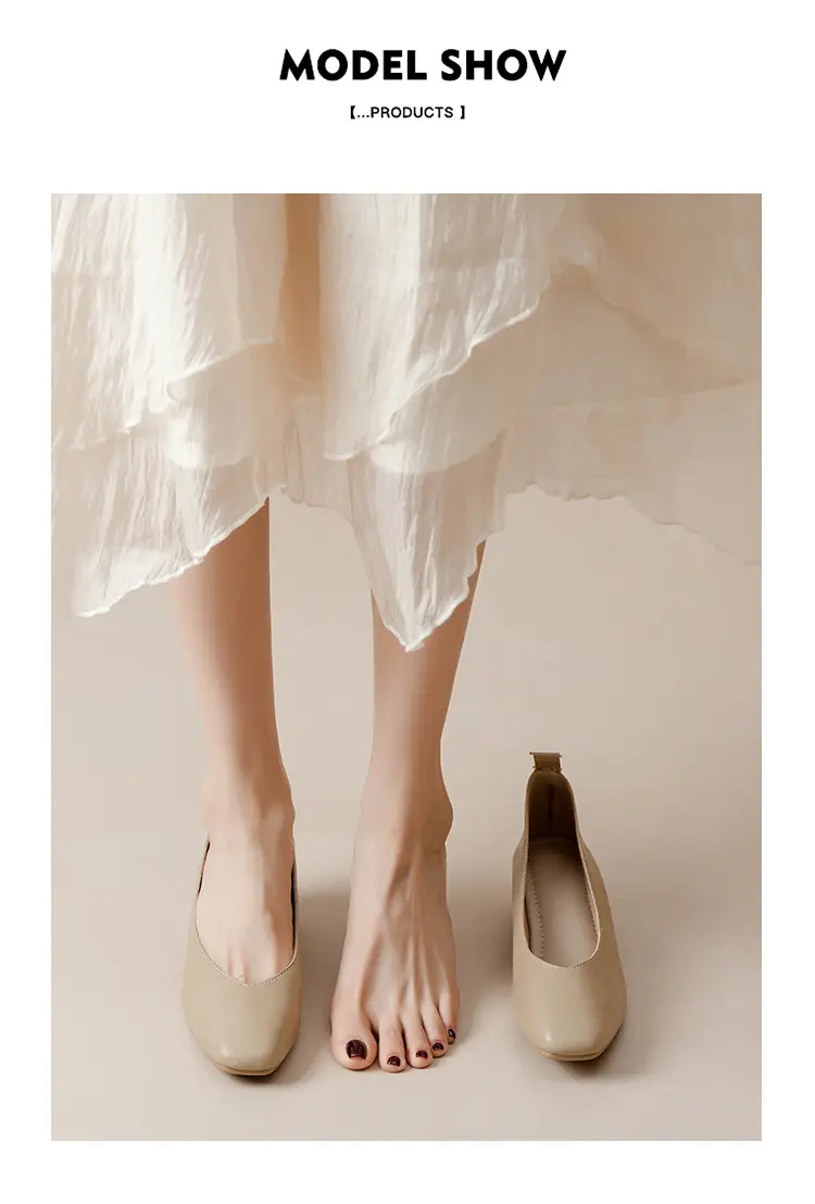 2025 Korean Style Soft Leather Square Toe Loafers — feature 50
