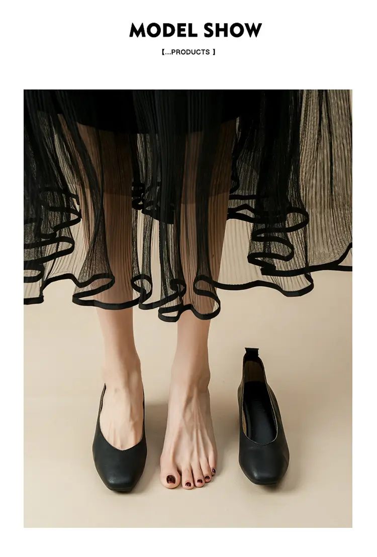 2025 Korean Style Soft Leather Square Toe Loafers — feature 9