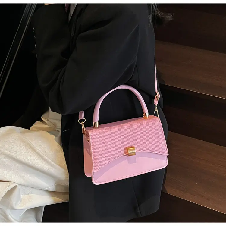 Women Shoulder Bags Pink Blue Beige 2025 Leather Goods — feature 16