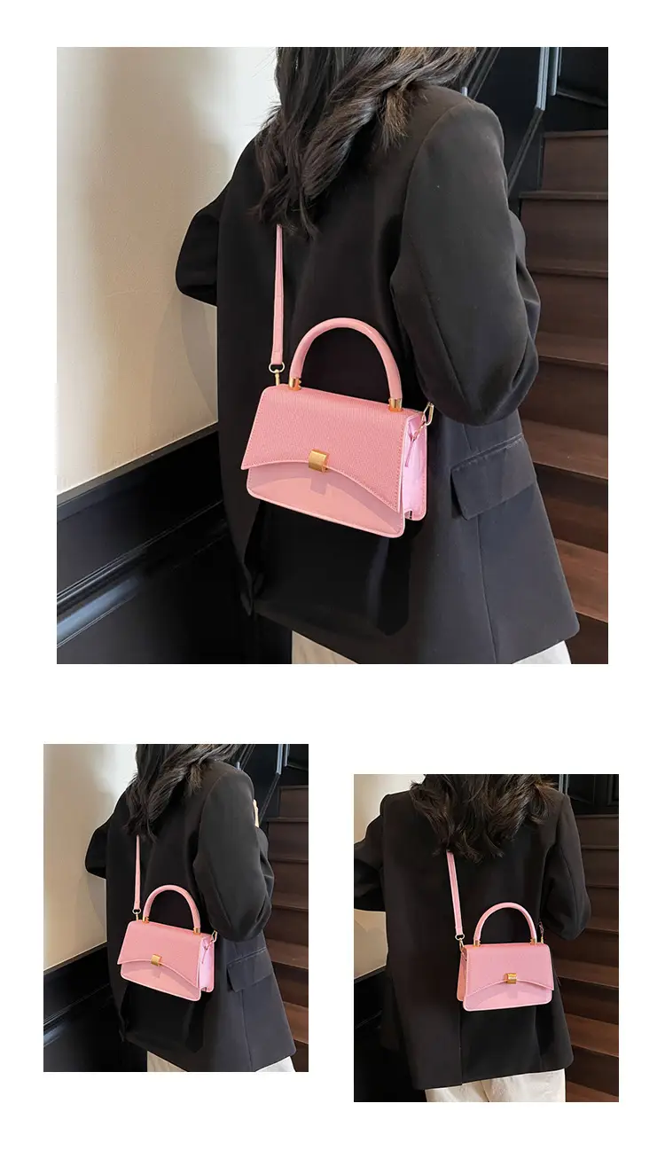 Women Shoulder Bags Pink Blue Beige 2025 Leather Goods — feature 18