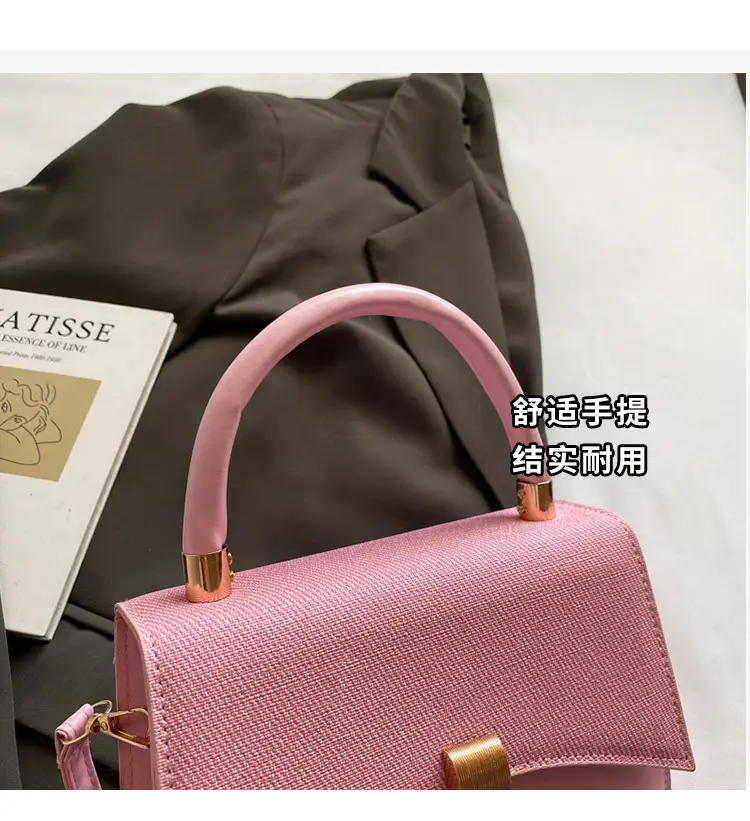 Women Shoulder Bags Pink Blue Beige 2025 Leather Goods — feature 6