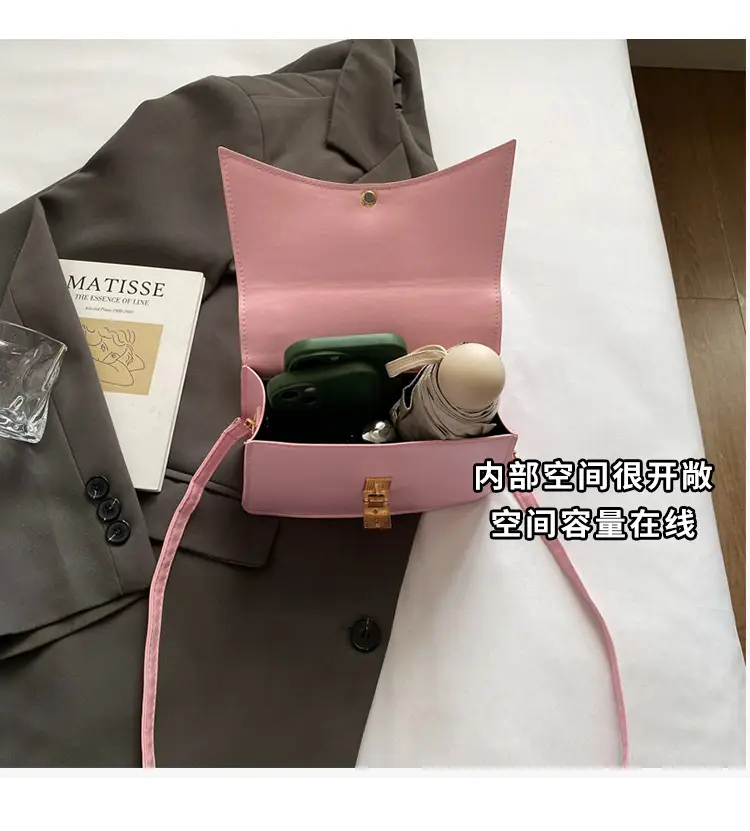 Women Shoulder Bags Pink Blue Beige 2025 Leather Goods — feature 8