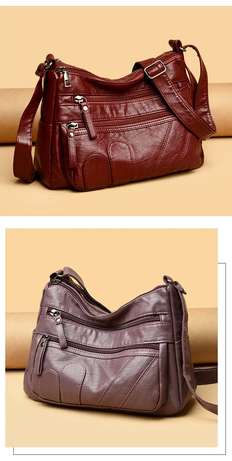 Black Retro Crossbody Bag for Women — feature 10